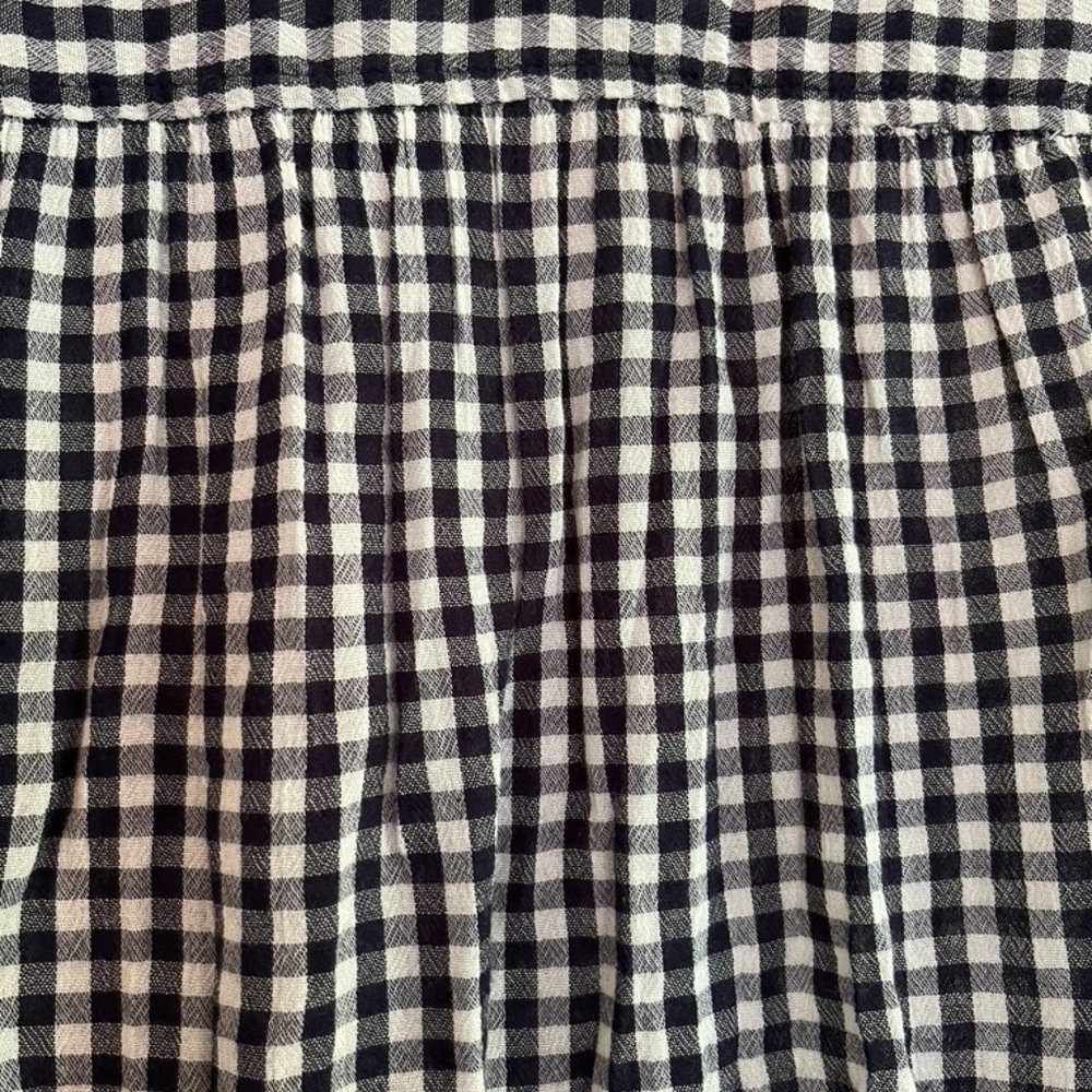 American Eagle Button Down Gingham Check Shirt - … - image 8